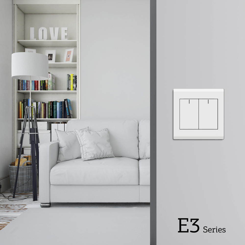 CMPL SWRK 2G 1W 16A 1P SCT WH E3