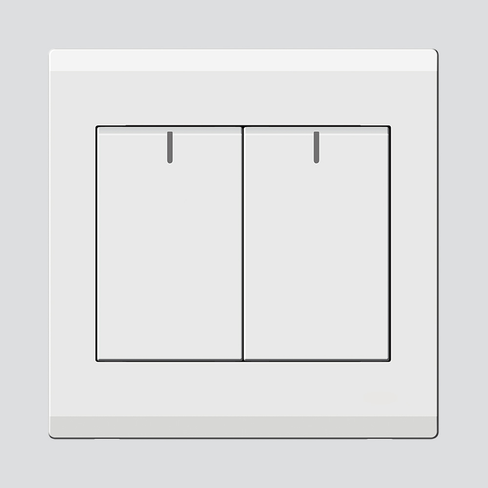 CMPL SWRK 2G 2W 16A 1P SCT WH E3