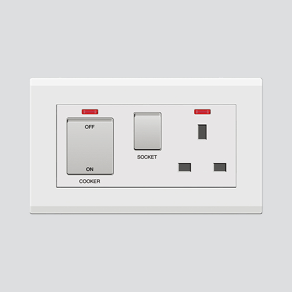 CMPL COOK 45A 2P SCT WH E3