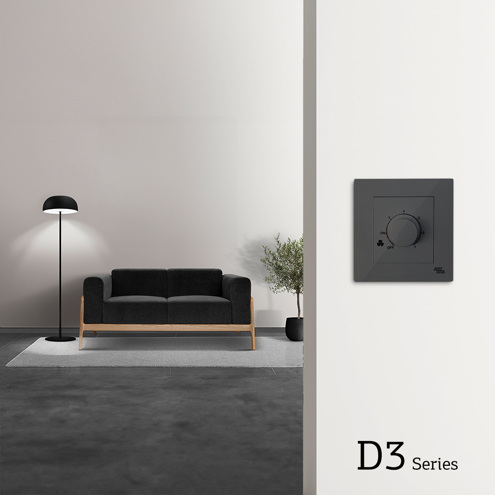 CMPL FANC 1G 1W 300W BK D3