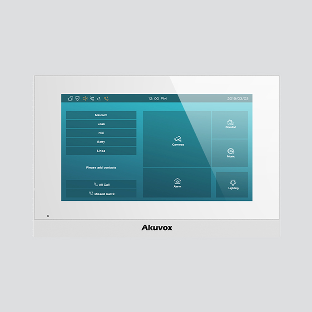 TOUCH SCREEN KEYPAD 7'' WIFI - Akuvox C313W