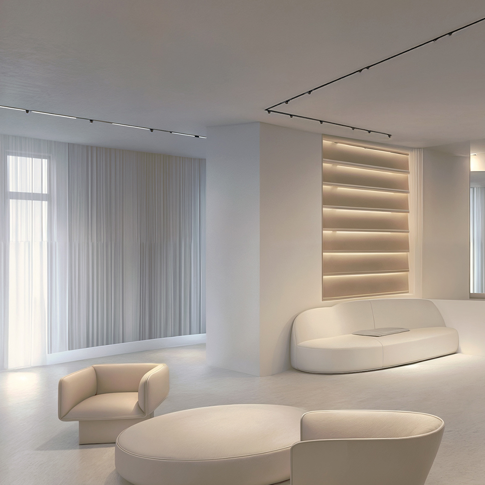 WARREN-Magnetic Track Light-LED-3K BK-CRI90