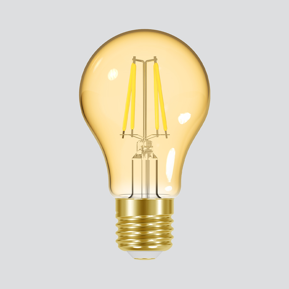 BULB LED E27 4W 2000K A60 FILAMENT VINT.