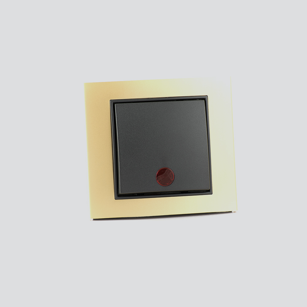 Heater Switch B.3 gold/black