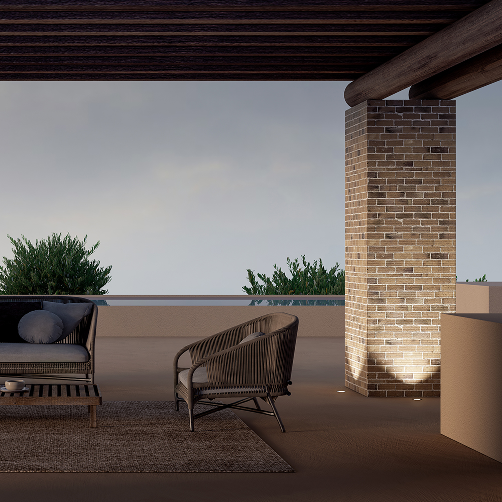 GLEN Up Light - 36W - 3K IP67 - ST - D250MM