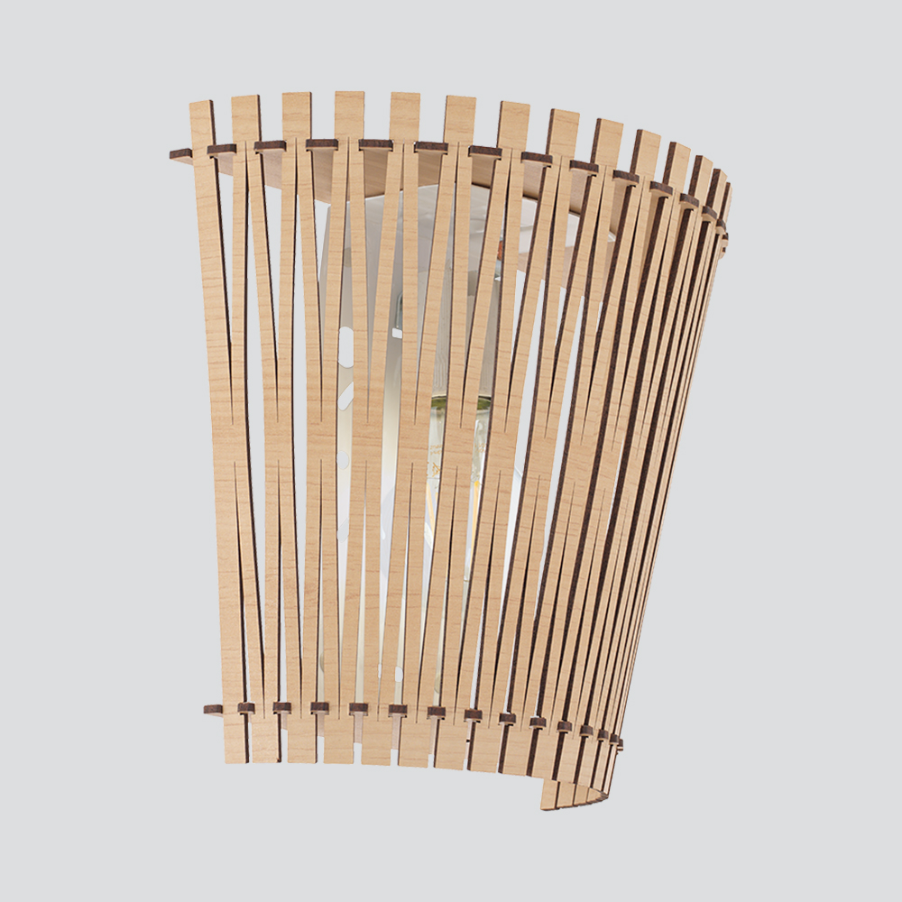 WALL-S E27-1X60W-INC WH 220X240 SENDERO