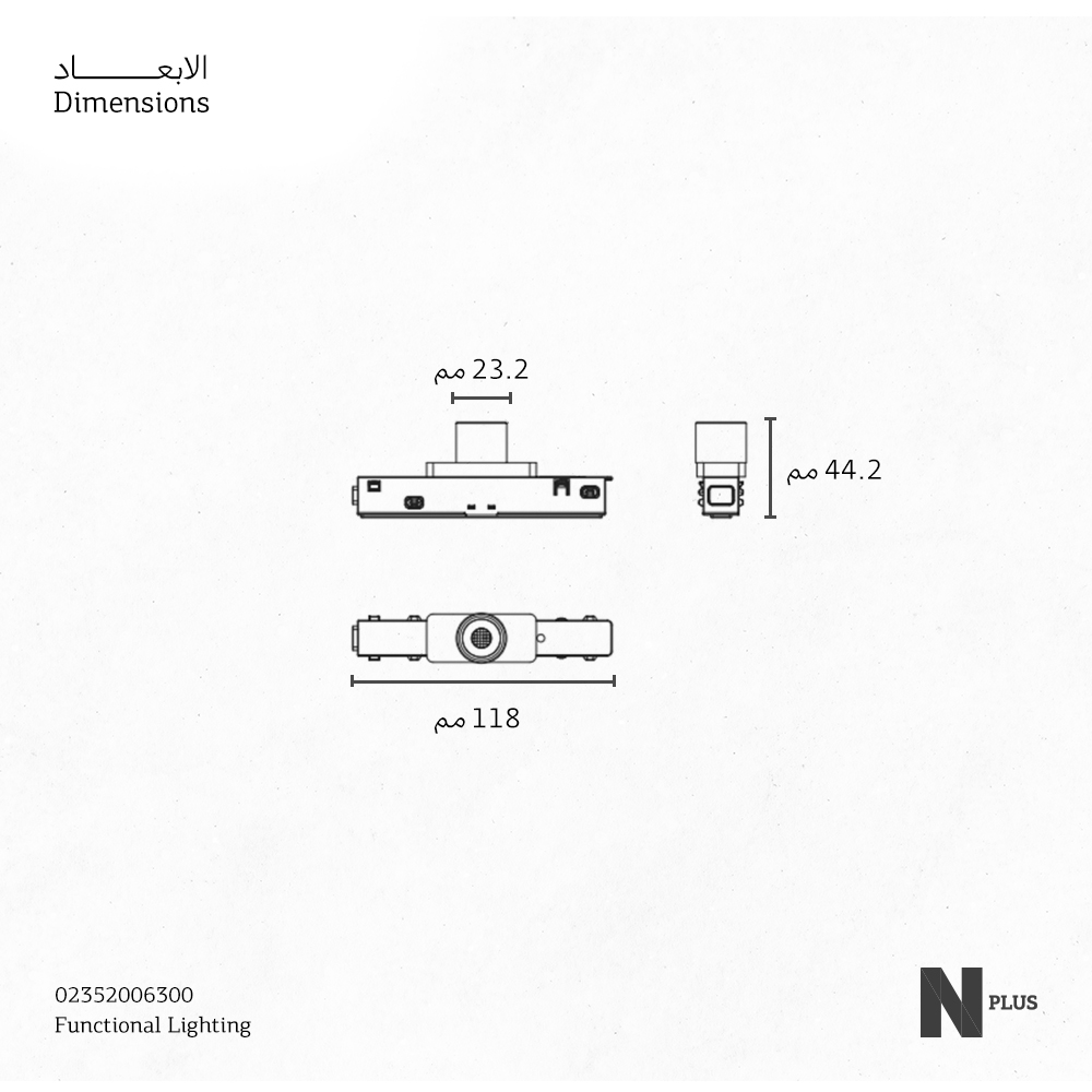 WARREN-Magnetic Track Light-LED-3K BK-CRI90